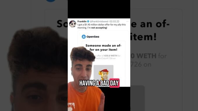 #fyp #funny #nft #crypto #boredapeyachtclub #breakingnews #news