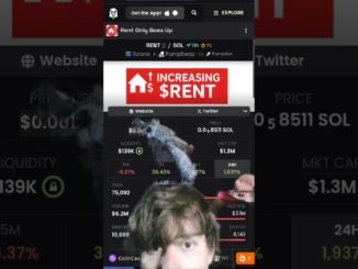 $rent coin Solana next big gem sold on pump.fun