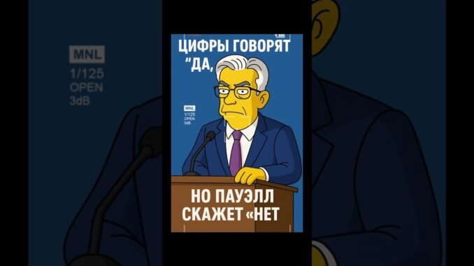 💥Цифры говорят “ДА”. Но Пауэлл скажет — “НЕТ”. #trading #crypto #news