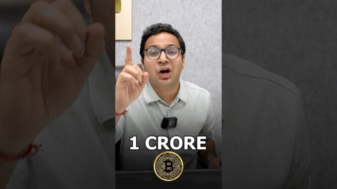 1 crore bitcoin crossed 🔥 - 10x in 5 years | Crypto trading for beginners