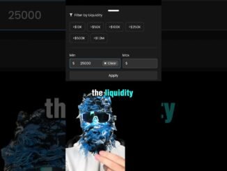 100x dex screener filters
