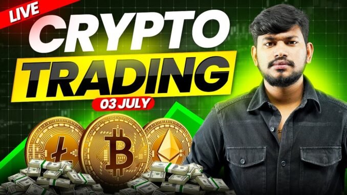 💰- LIVE Trades on BTC, GOLD, and USOIL – | 03 July - IITian Trader