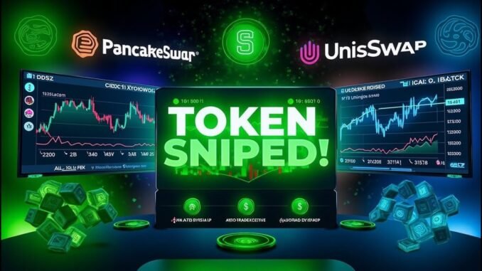 🚀 2025 Sniper Bot Demo | Auto-Trade New Tokens on PancakeSwap, Uniswap, & More!