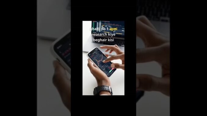 5 mistake Evey beginners will make in trading #shorts #crypto #trading #stock market