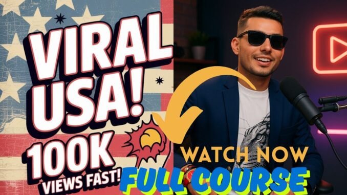 AI Make Money with USA YouTube Automation  | Beginners Guide 2025/26