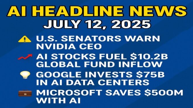 AI NEWS JULY 12TH 2025