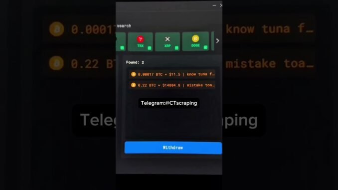 Abandoned wallet mining software #shorts #ytshorts #crypto #cryptonews #bitcoin  #trending #bitcoin