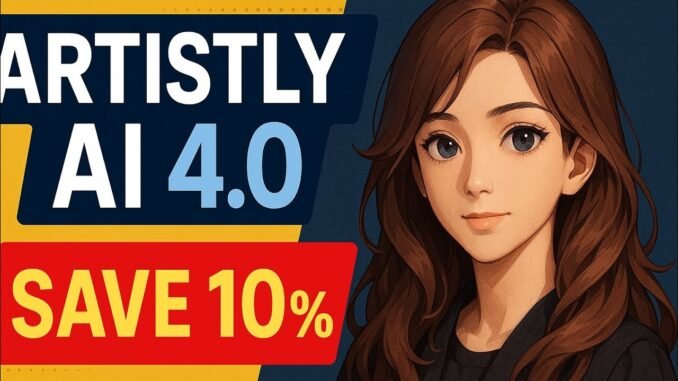 Artistly AI 4.0 for Beginners – Full Review + How to Get 10% OFF Today