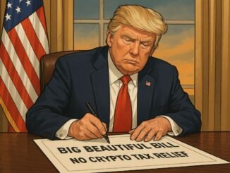 Big Beautiful Bill Passes Without Crypto Tax Relief – Snorter Bot Offers a Path Forward