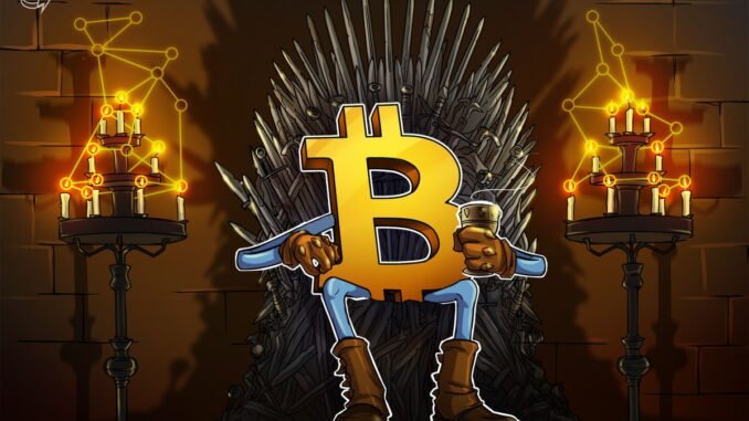 Bitcoin Dominance ‘Has Topped’ If Ether Surge Continues