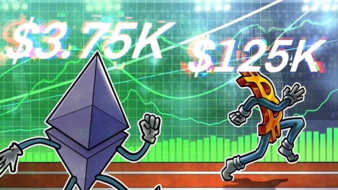 Bitcoin, Ether Tipped For Upside As ETH Hits 7-Month High Bitcoin, Ether Tipped For Upside As ETH Hits 7-Month High