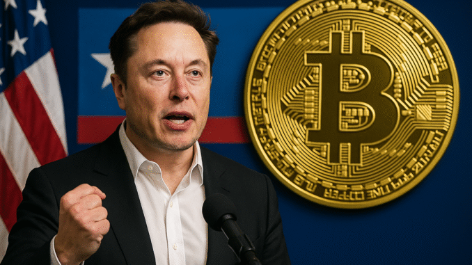 Bitcoin News Elon Musk America Party