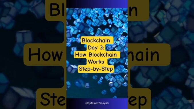 Blockchain Explained for Beginners (2025 Guide) #shorts