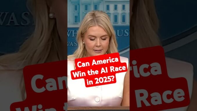 Can America Win the AI Race in 2025? #trump #news #ai