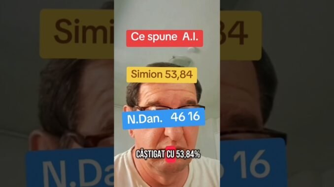 Ce spune AI despre alegerile prezidențiale?     #goviral #duet #news #funny #memes #live #humor #f