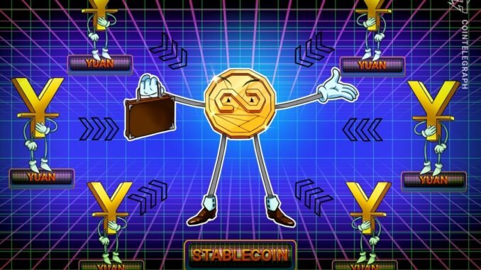 Chinese blockchain Conflux launches offshore yuan stablecoin