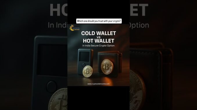 Cold Wallet vs Hot Wallet | Best Crypto Option in India