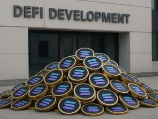 DeFi Development Plans $100M $SOL Purchase, Positions Solana-Based Altcoins to Surge