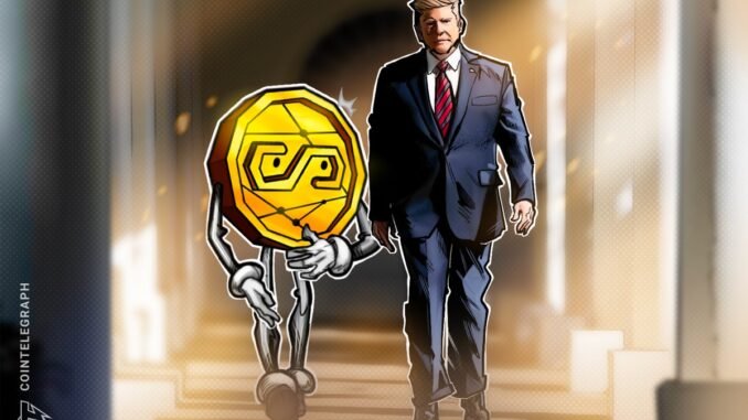 Crypto Execs Center Stage As Trump Signs Stablecoin Bill Into Law