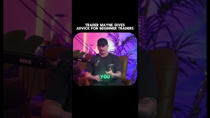 Crypto millionaire @TraderMayne gives advice for the beginners