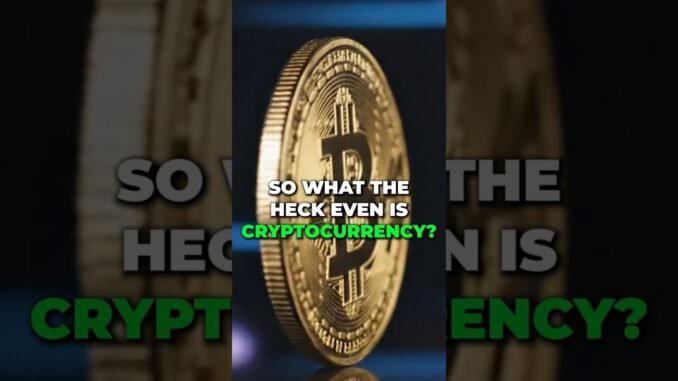 Cryptocurrency Explained For Beginners! #shorts #crypto  #finance