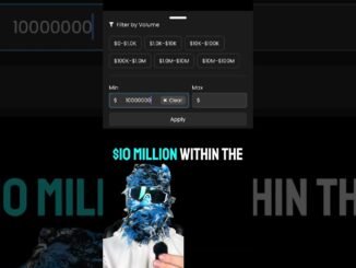 Dex screener 100x filter