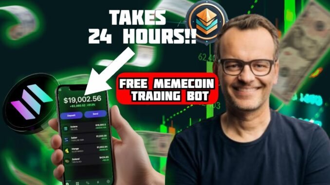 DexScreener Memecoin Trading Bot for Solana - Makes $1K/Day Automatically (OPEN Source)