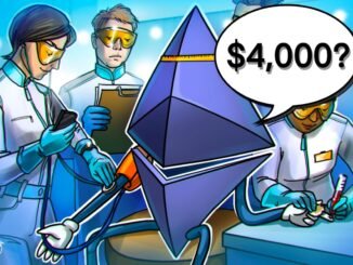 ETH Rally To $4K Still Possible Despite Recent Sell-off