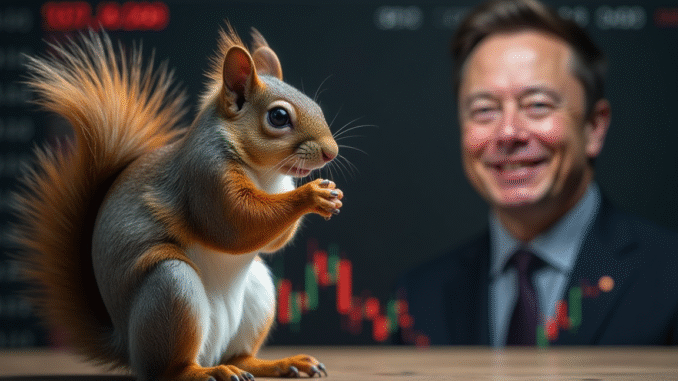 Elon Musk’s tweet reawakens Peanut the Squirrel (PNUT) memecoin