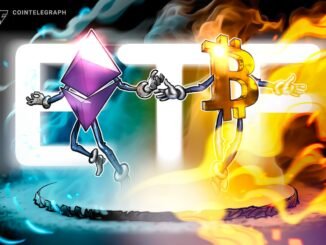 Ether ETFs Inflows Surpassed Bitcoin ETFs Inflows For The Past 6 Trading Days.
