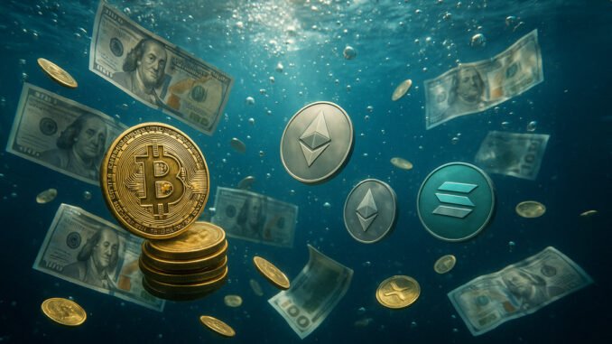 Ethereum grows twice as fast as Bitcoin in latest $1B crypto fund inflow