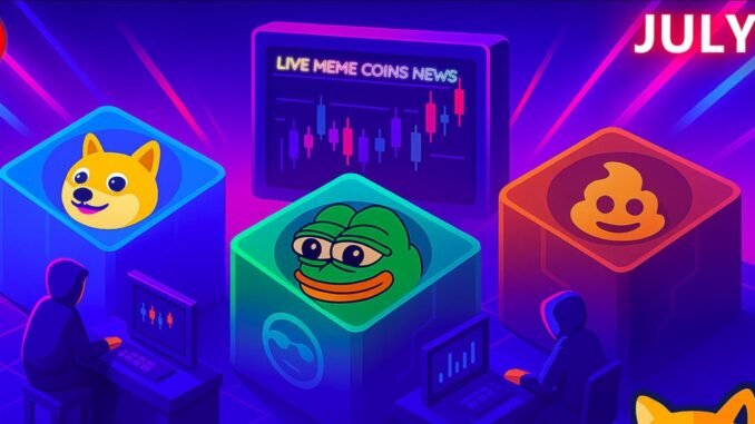 Best Meme Coins Live News Today: Latest Opportunities & Updates (July 9)