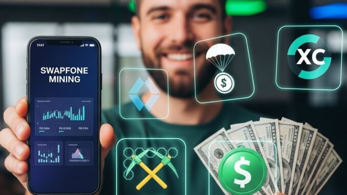 FULL TUTORIAL GUIDE ON SWAPFONE MINNING | CRYPTO EXCHANGE AIRDROP | NEW MINNING.