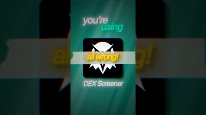Find the next 1000x memecoin📈 | Dexscreener Tutorial |