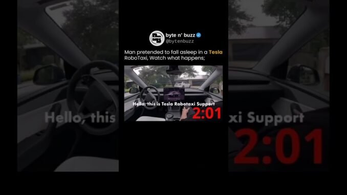 Follow for more! #tech #news #tesla #robotaxi #ai