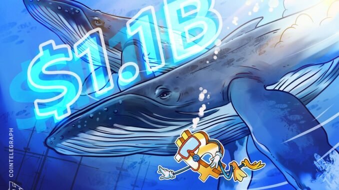 Galaxy moves another $1.1B to Exchanges