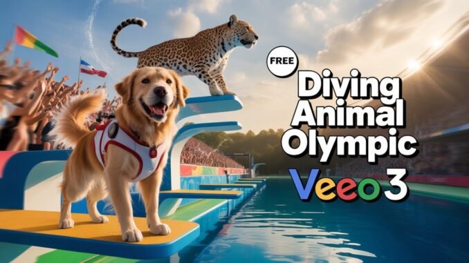 Go Viral with Animal Olympic Diving Videos! (Complete AI Guide)