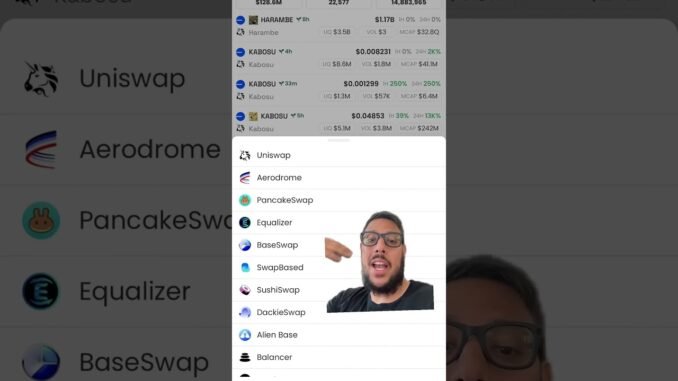HOW TO FIND MEME COINS ON DEXSCREENER