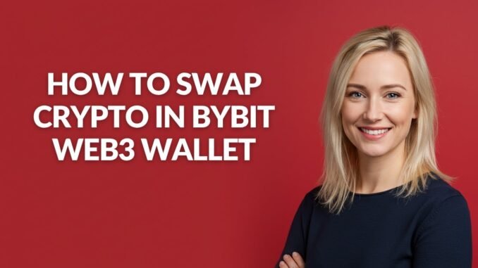 HOW TO SWAP CRYPTO IN BYBIT WEB3 WALLET - Julia'sTutorials