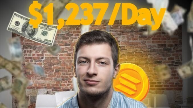 How I Make $1,200 Daily Using DEX Screener trading bots – 2025 Crypto System – $300/Hour Verified