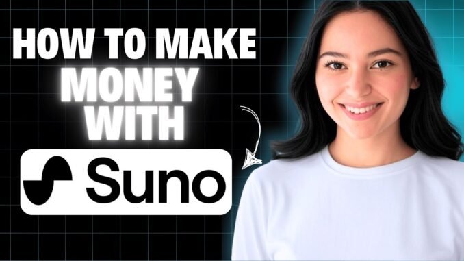 How To Make Money With Suno Ai (Beginner Tutorial)