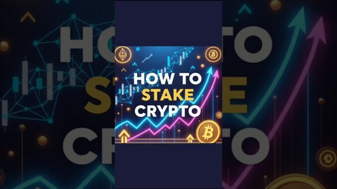 How To Stake Crypto | Crypto Staking For Beginners | What Is Crypto Staking