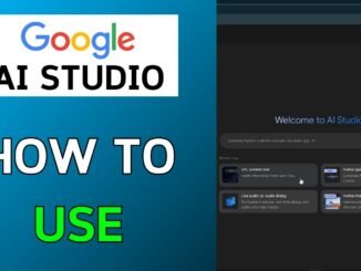 How To Use Google AI Studio | Google AI Studio Tutorial For Beginners