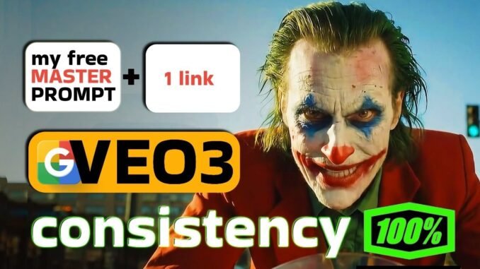 How to Create Consistent Characters in Google Veo3 | Complete Veo Consistency Guide