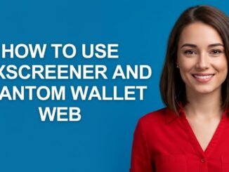 How to Use Dexscreener and Phantom Wallet Web - AshleyHowTo