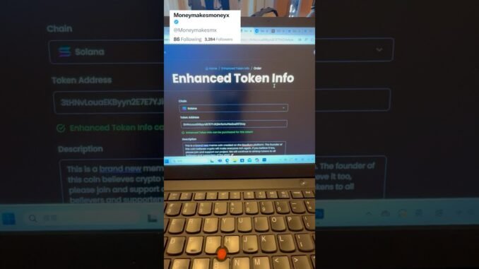 How to successfully update meme coin information in dex screener🚀