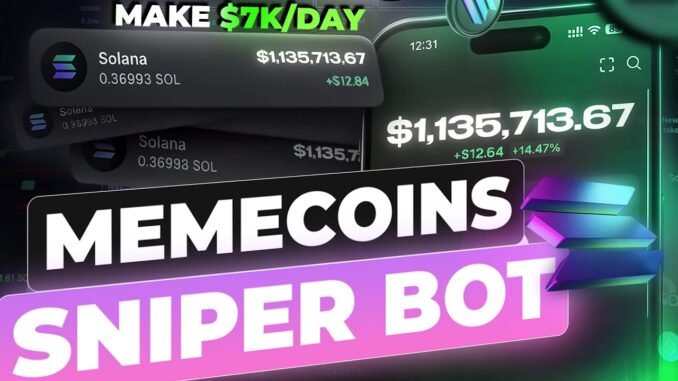 I Tested NEW Meme Coin Trading Bot on PumpFun: #1 Profitable Sniper Bot - +4 SOL in Just 20 Minutes!