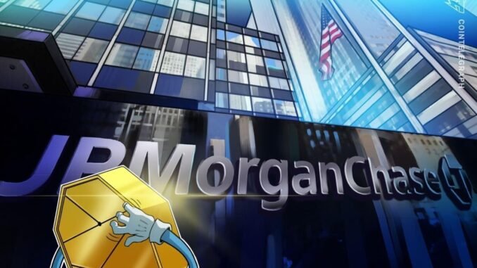 JPMorgan Eyes Crypto-Backed Loans With Bitcoin and Ether in 2025