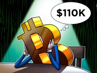 Key Bitcoin Price Levels To Watch as BTC Rally Stalls at $110K