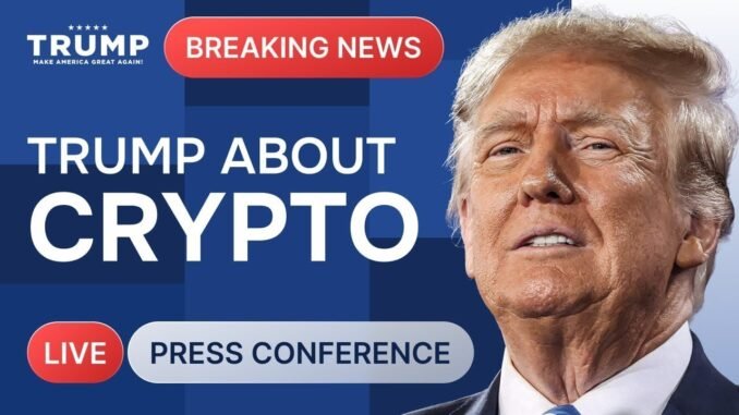 LIVE: Donald Trump Drops Major News About Crypto! This Great Announcement Will Change the Industry!
